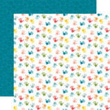 Field Trip: Messy Handprints 12x12 Patterned Paper