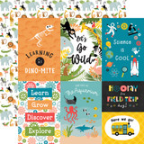 Field Trip: 4x6 Journaling Cards 12x12 Patterned Paper
