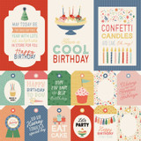 They Say It's Your Birthday: Tags And Journaling Cards 12x12 Patterned Paper