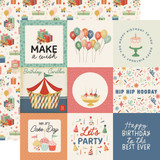 They Say It's Your Birthday: 4x4 Journaling Cards 12x12 Patterned Paper