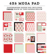 Be Mine Cardmakers 6X6 Mega Pad