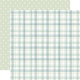 Little Lullabies - Baby Boy: Perfect Boy Plaid 12x12 Patterned Paper