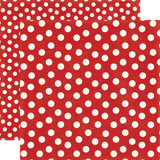 Mouse And Me: Red Dot 12x12 Patterned Paper