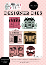 French Girl: French Streets Coordinating Medium Die Set