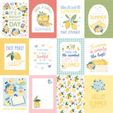 Lemonade: 3x4 Journaling Cards 12x12 Patterned Paper