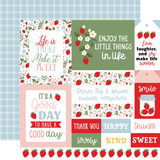 Strawberry Fields: Multi Journaling Cards 12x12 Patterned Paper