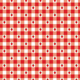 Strawberry Fields: Strawberry Gingham 12x12 Patterned Paper