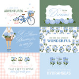 Flower Shoppe: 6x4 Journaling Cards 12x12 Patterned Paper