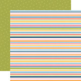 Cat Lover: Kitty Stripes 12x12 Patterned Paper
