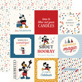 Mouse And Me Birthday: 4x4 Journaling Cards 12x12 Patterned Paper