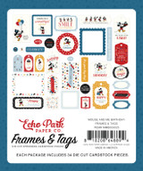 Mouse And Me Birthday Frames & Tags