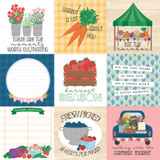 Freshly Picked: 4x4 Journaling Cards 12x12 Patterned Paper