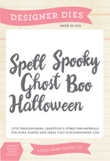 Halloween Word Large Die Set