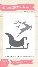 Reindeer Sleigh Small Die Set