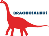 Brachiosaurus Large Die Set