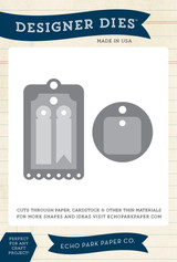 Large Designer Tag Large Die Set