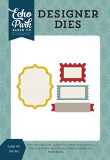 Pinstripes: Labels #8 Large Die Set