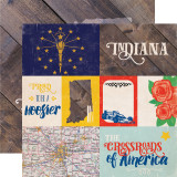 Stateside: Indiana 12x12 Patterned Paper