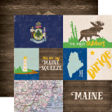 Stateside: Maine 12x12 Patterned Paper