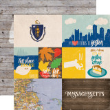 Stateside: Massachsetts 12x12 Patterned Paper