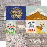 Stateside: Nebraska 12x12 Patterned Paper