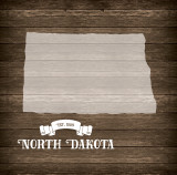Stateside: North Dakota 12x12 Patterned Paper