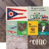 Stateside: Ohio 12x12 Patterned Paper