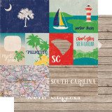 Stateside: South Carolina 12x12 Patterned Paper