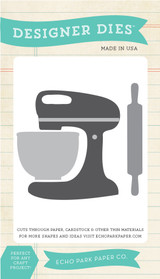 Made From Scratch: Mixer & Rolling Pin Medium Die Set