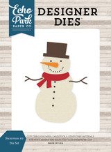 I Love Winter: Snowman #2 Medium Die Set