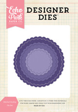 Stitched Scallop Nesting Large Die Set