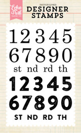 Countdown Numbers 4x6 Stamp Set