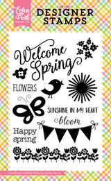 Celebrate Spring: Welcome Spring 4x6 Stamp