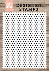 Polka Dot Background Stamp Set