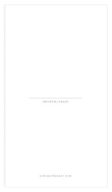 Travelers Notebook: Black Watch Travelers Notebook Insert - Weekly Calendar