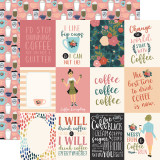 Coffee: 3x4 Journaling Cards 12x12 Patterned Paper