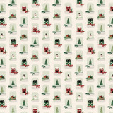 A Cozy Christmas: Snow Globes 12x12 Patterned Paper