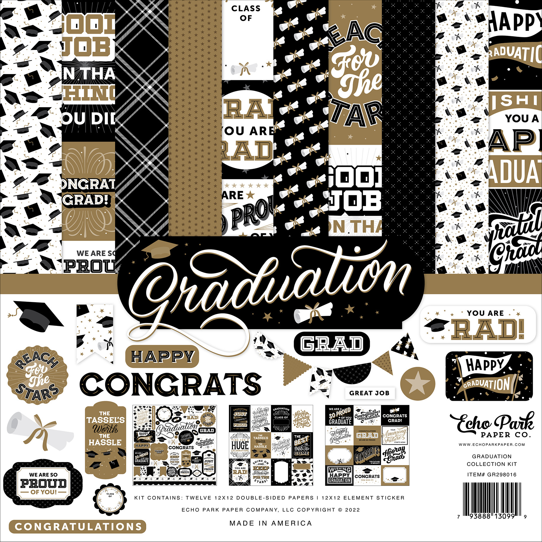 Graduation Collection Kit - Echo Park Paper Company
