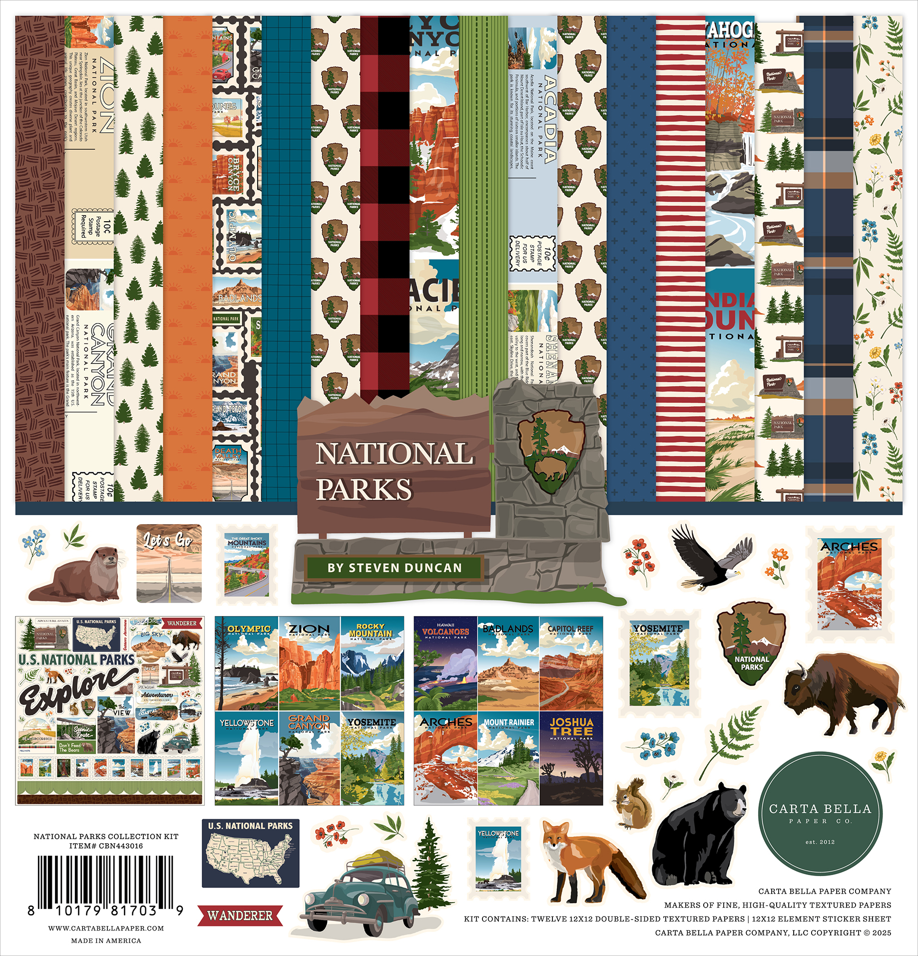 National Parks - Shipping May 2025