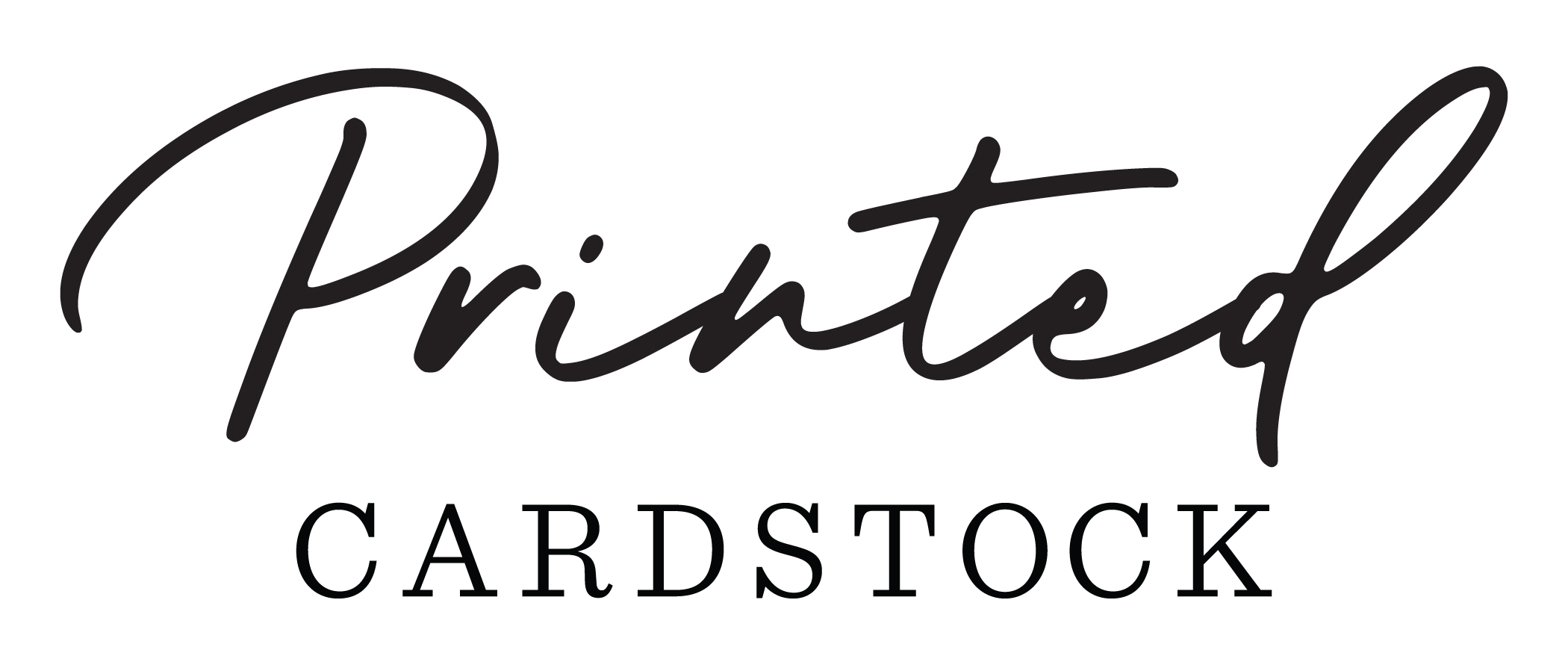 Printed Cardstock - April 2025
