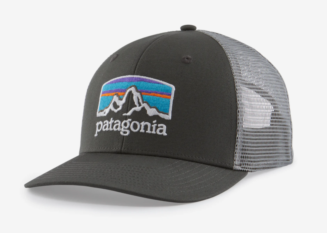 Patagonia Fitz Roy Horizons Trucker Hat - Forge Grey - Ed's Fly Shop