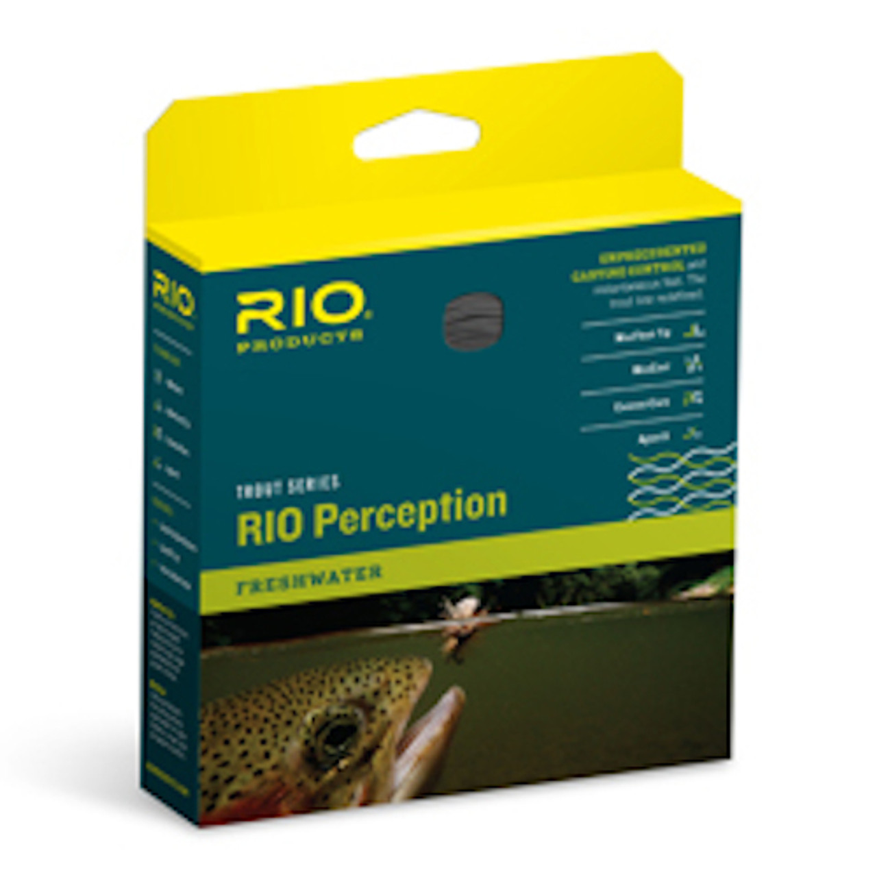 Rio InTouch Perception Fly Line WF7F / Camo