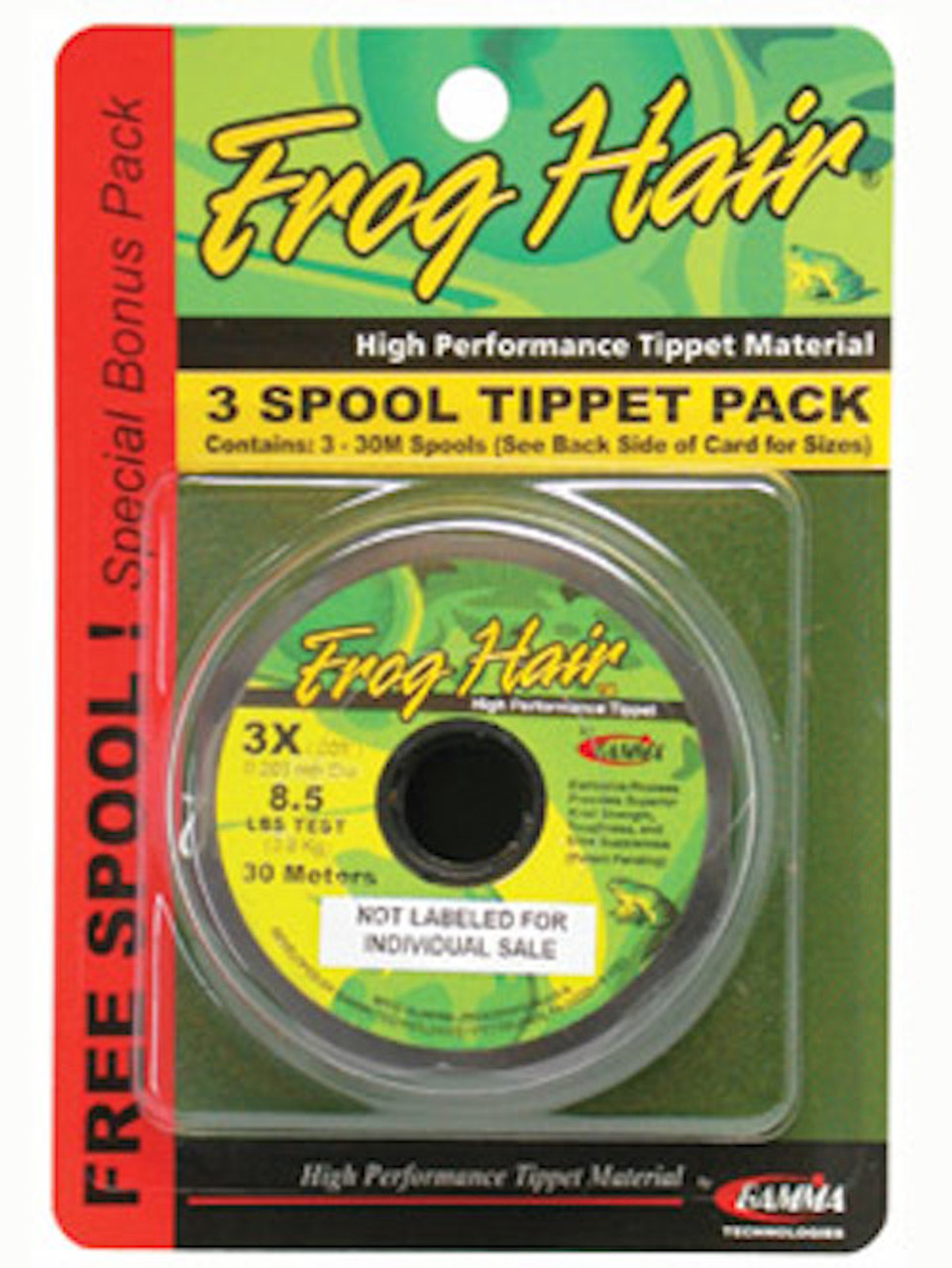 Frog Hair 3 Tippet Pack - Fly Fishing - Ed's Fly Shop