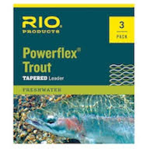 Rio Powerflex 7.5 ft. Leader 3 Pack - Fly Fishing