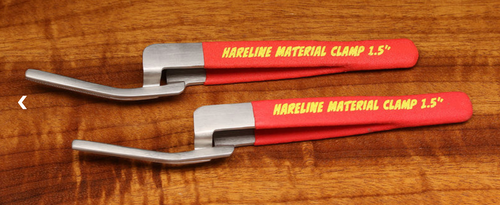 Hareline 1.5 Inch Long Material Clamp Set