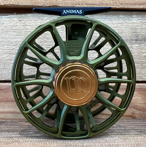 Ross Animas Fly Reel - Matte Olive - Made in USA
