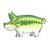 Nate Karnes Pig Largemouth Decal