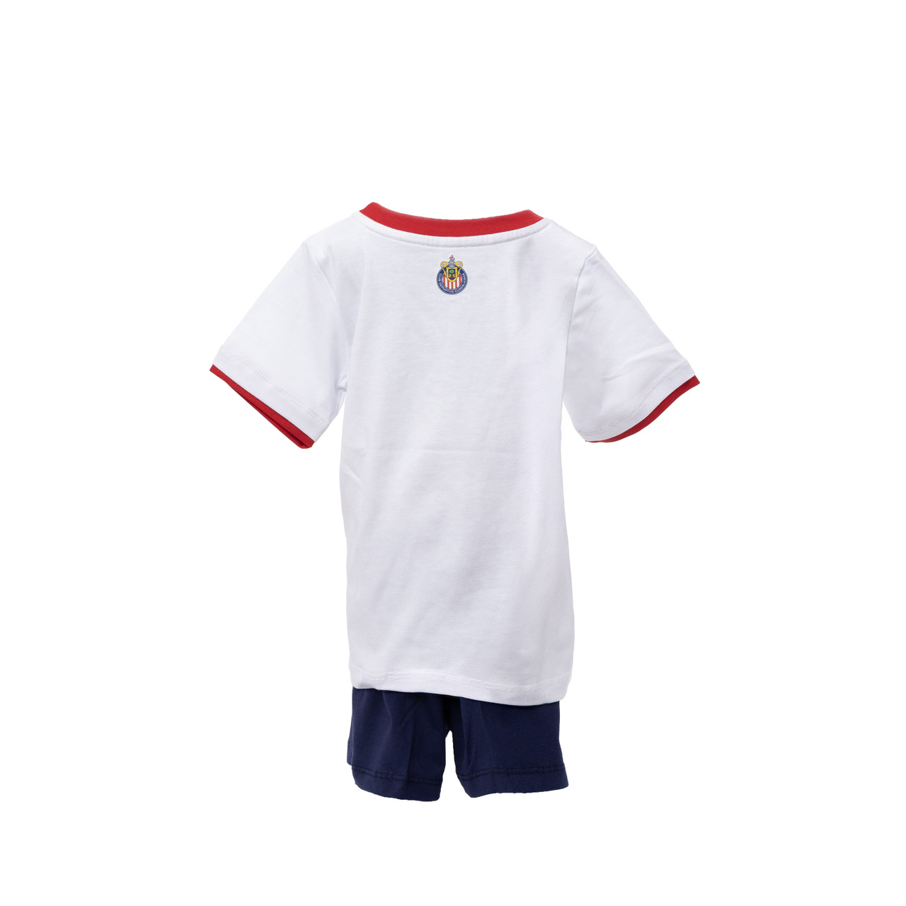 Ke39 CONJUNTO CON SHORT BALÓN CHIVAS PARA BEBÉ