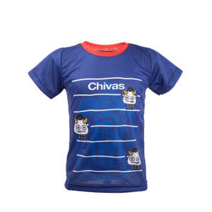 PLAYERA NIÑO AZUL CHIVA MONSTER PLAYERA NIÑO AZUL CHIVA MONSTER