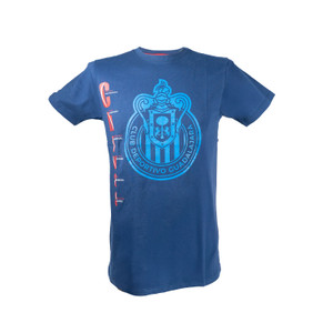 PLAYERA CHIVAS VERTICAL AZUL PLAYERA CHIVAS VERTICAL AZUL